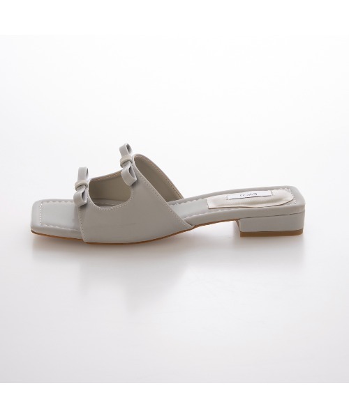 「EVOL」 フラットサンダル L ブラック レディース_画像8