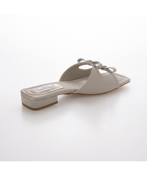 「EVOL」 フラットサンダル L ブラック レディース_画像9