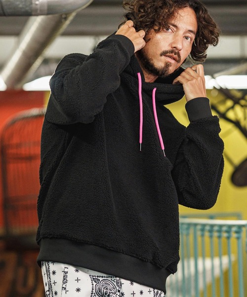 felkod（フィルコッド） パーカー mpa3925-Plain Boa Spindle Pullover 