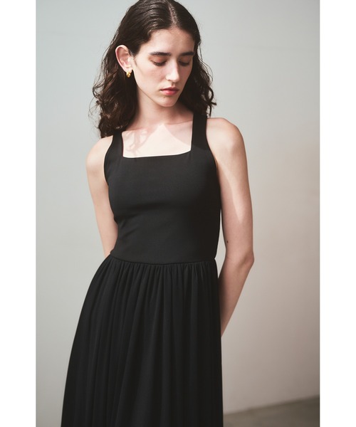 Estella.K ワンピース 「Michiko Yamawaki×Estella.K」Ribbed ＆ Sheer