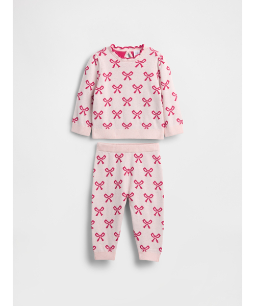 GAP（ギャップ） セットアップ リボン ニットコーデセット (ベビー 