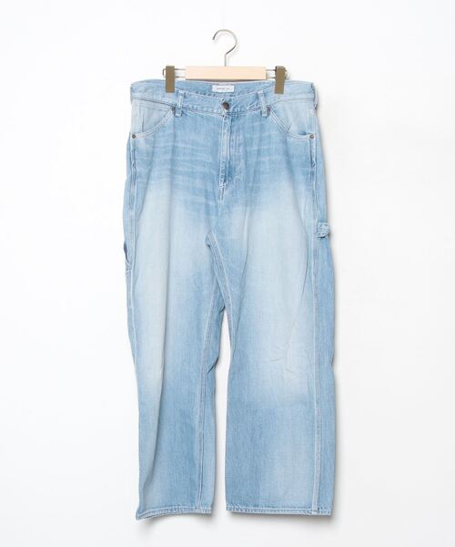 Ordinary fits（オーディナリーフィッツ） 加工デニムパンツ 0 ブルー