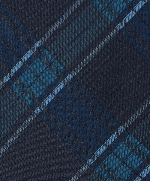 COMME CA MEN（コムサメン） ネクタイ チェック レギュラータイ