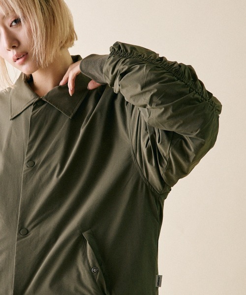 rehacer（レアセル） ブルゾン アウター : Wide Curve Coach Jacket