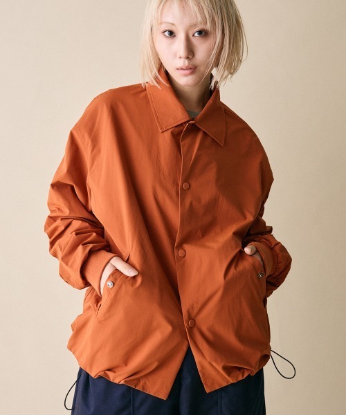 rehacer（レアセル） ブルゾン アウター : Wide Curve Coach Jacket