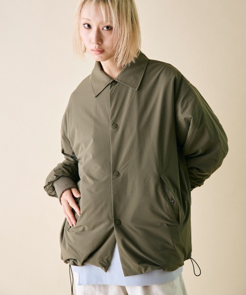 rehacer（レアセル） ブルゾン アウター : Wide Curve Coach Jacket