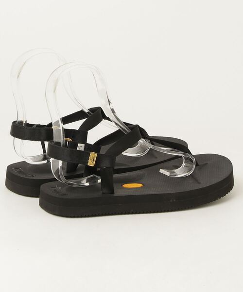 「SUICOKE」 フラットサンダル 25cm ブラック レディース_画像2