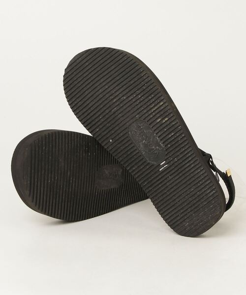 「SUICOKE」 フラットサンダル 25cm ブラック レディース_画像3