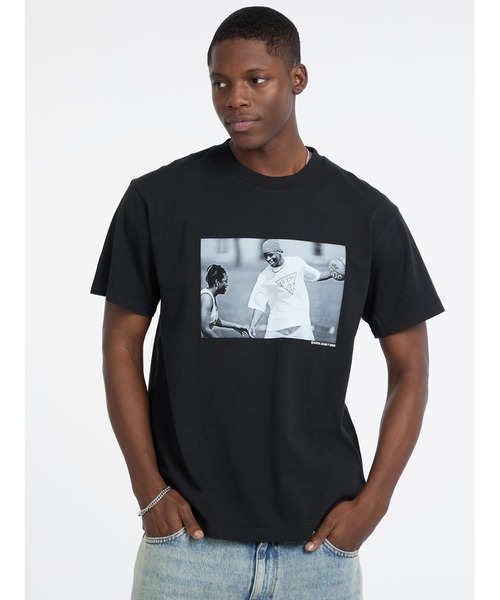 アレン・アイバーソン「ジ・アンサー」オーバーサイズ シャ​​ツ (新品タグ付き) tシャツ GUESS JEANS ×Allen Iverson TEE 4 APAC アレン アイバーソン