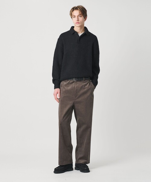 BEAUTY＆YOUTH UNITED ARROWS ポロシャツ バブル ニット 2B ポロシャツ