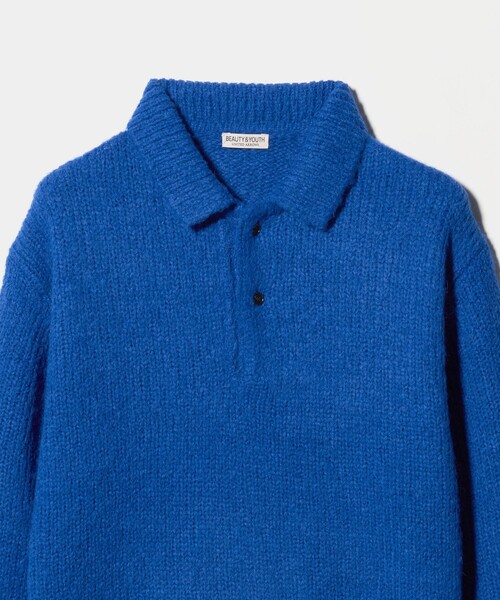 BEAUTY＆YOUTH UNITED ARROWS ポロシャツ バブル ニット 2B ポロシャツ