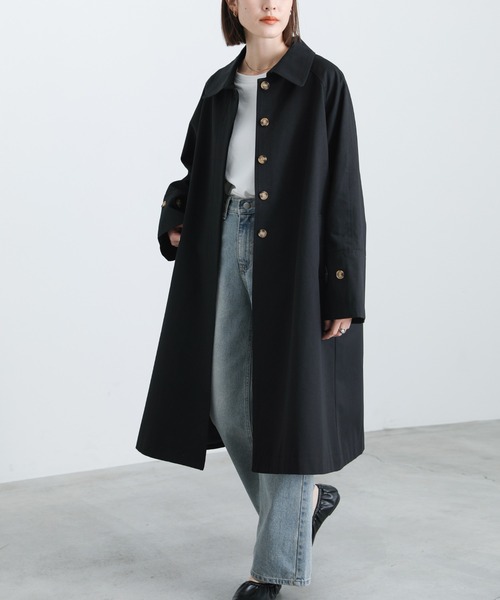 select MOCA（セレクトモカ） ステンカラーコート FREE ブラック