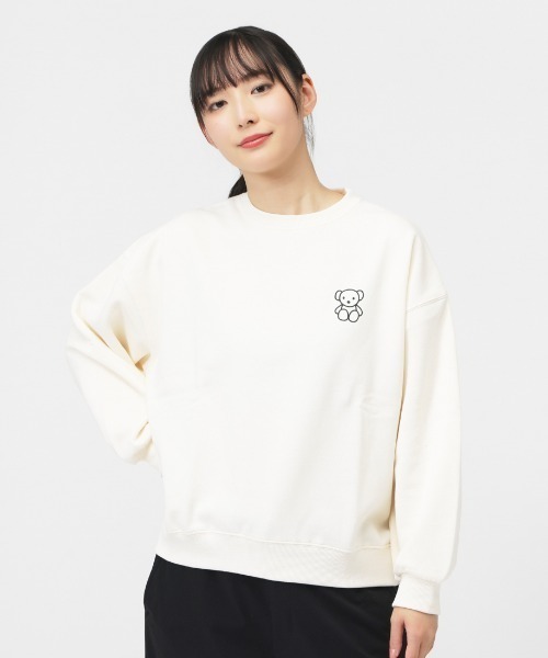 トレーナー スウェット miffy バックグラフィックトレーナー(フェイス