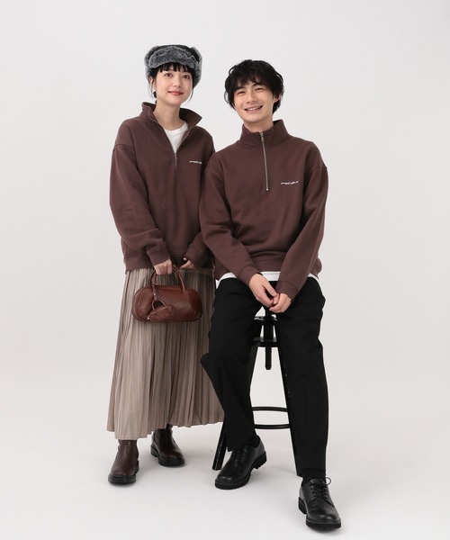 GLOBAL WORK（グローバルワーク） トレーナー スウェット ソフトタッチ