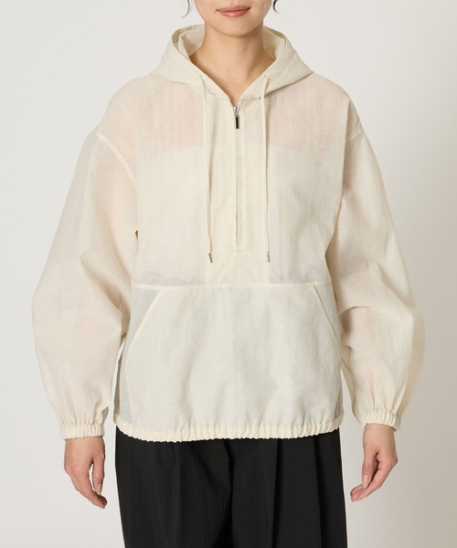 「BABYLONE」 ブルゾン フリー サックスブルー レディース_画像3