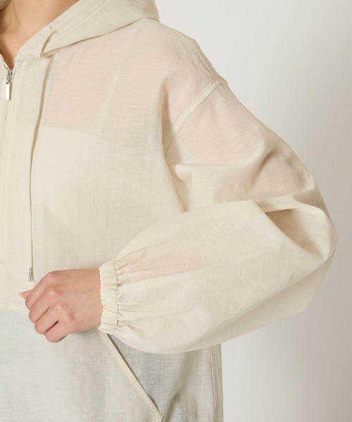 「BABYLONE」 ブルゾン フリー サックスブルー レディース_画像8