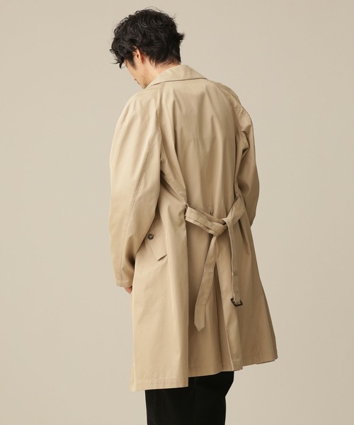 NANO universe（ナノ・ユニバース） トレンチコート L ブラック メンズ