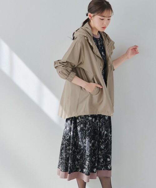 「Tiaclasse」 マウンテンパーカー L ネイビー レディース_画像9