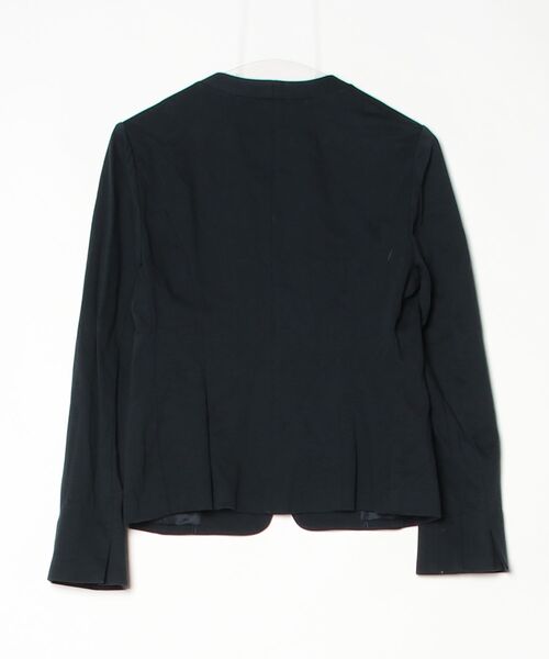 Reflect（リフレクト） ノーカラージャケット 11 ネイビー レディース