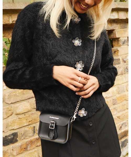 Dr.Martens ブラックショルダーバッグ Dr.Martens（ドクターマーチン） ショルダーバッグ - ブラック