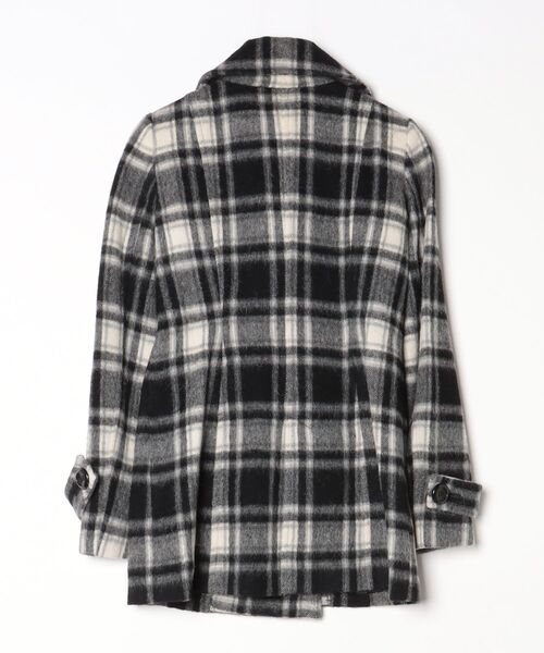 「BLACK BY MOUSSY」 チェック柄ジャケット 1 ブラック レディース_画像2