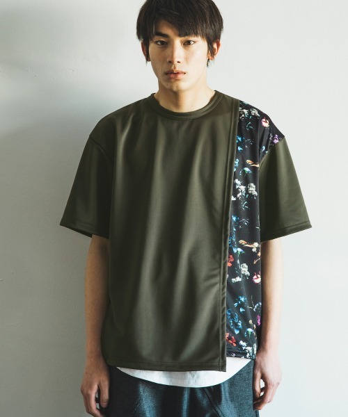 「rehacer」 半袖Tシャツ MEDIUM ブラック メンズ_画像4