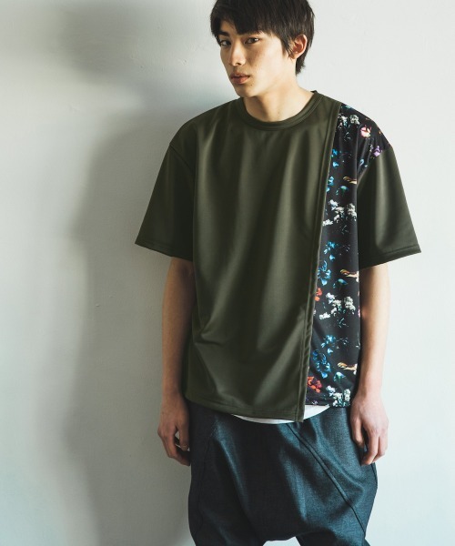 「rehacer」 半袖Tシャツ MEDIUM ブラック メンズ_画像8