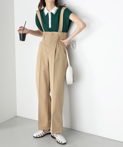 「BONLECILL」 パンツ M ネイビー レディース_画像4