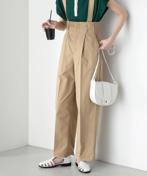 「BONLECILL」 パンツ M ネイビー レディース_画像5