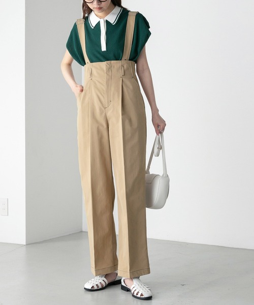 「BONLECILL」 パンツ M ネイビー レディース_画像6