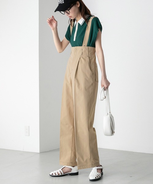 「BONLECILL」 パンツ M ネイビー レディース_画像7