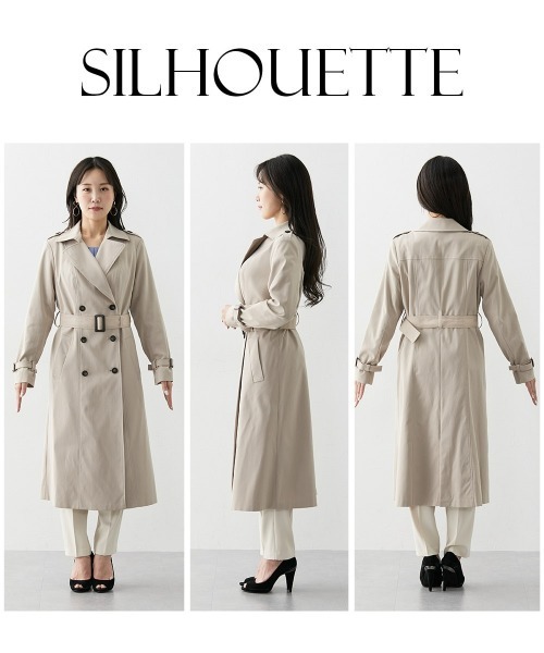 Nissen glamor（ニッセングラマー） トレンチコート コート 「大きい胸