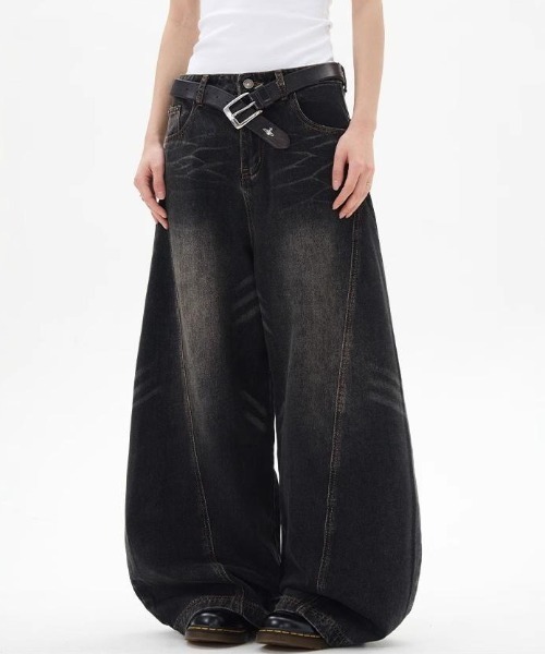 Ground Y ワイドデニムパンツ　ラップパンツ Two types of classic pants: Ground Y Balloon and Wrap Pants - YouTube