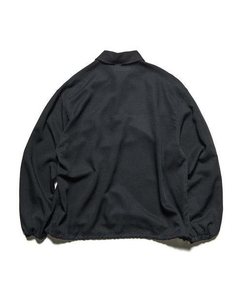SOPHNET.（ソフネット） ポロシャツ LINEN MESH L/S POLO メンズ