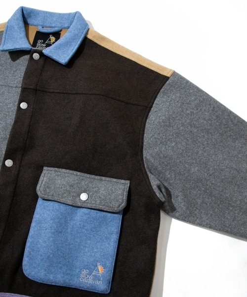 「go slow caravan」 ジャケット MEDIUM グレー メンズ_画像5