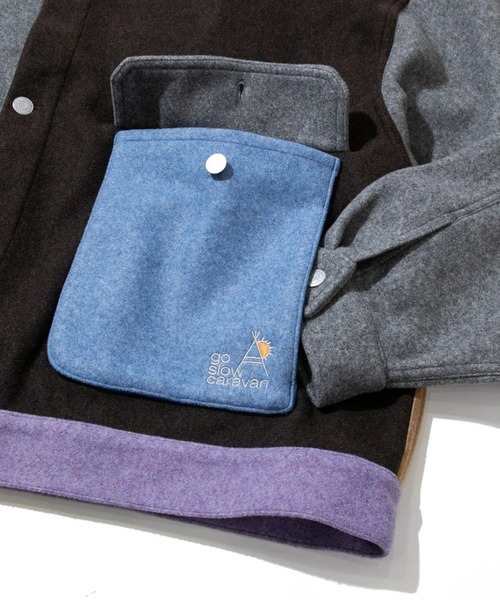 「go slow caravan」 ジャケット MEDIUM グレー メンズ_画像7