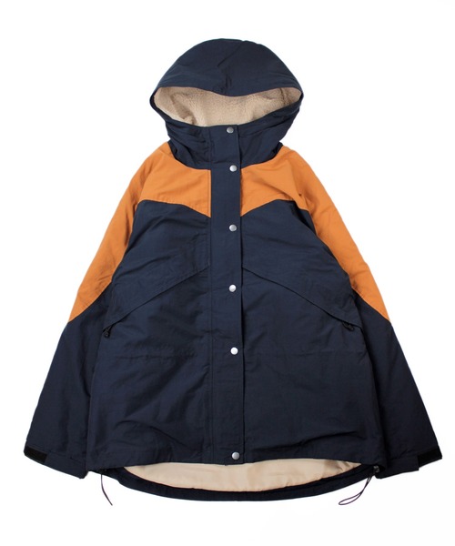 新品and wander ネイビー マウンテンパーカー M 新品and wander ネイビー マウンテンパーカー M