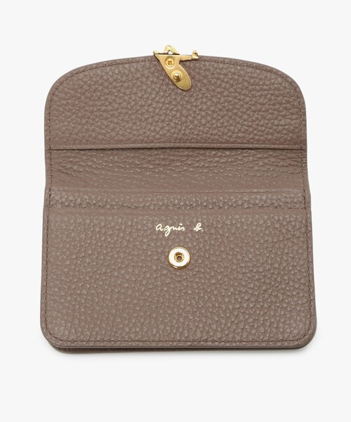 agnes b.（アニエスベー） 財布 レザー カードケース ”The b.” ABW02