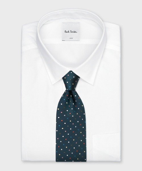 週末限定値下げ★未使用★ポールスミス★ネクタイ★210031 552MJ Paul Smith（ポール・スミス） ネクタイ カラフルドット タイ「160028
