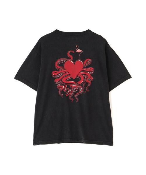 Schott N.Y.C（ショット） tシャツ Schott/ショット/HEART OCTOPUS T
