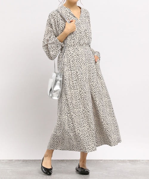 「GLOBAL WORK Smile Seed Store」 長袖ブラウス MEDIUM ホワイト系その他3 レディース_画像2