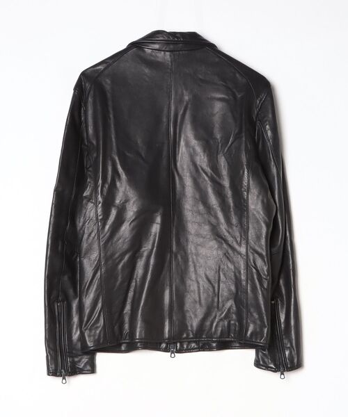 【美品】JACKROSE ジャックローズ ライダース シングル ブラック 黒 JACKROSE（ジャックローズ） レザージャケット M ブラック メンズ