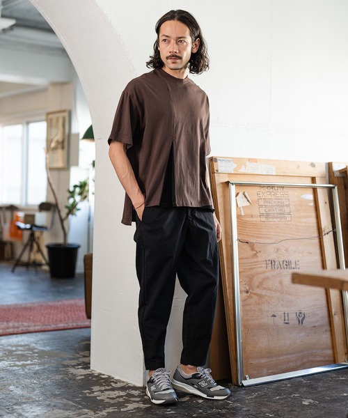 CAMBIO（カンビオ） イージーパンツ S ブラック メンズ : ZOZOTOWN