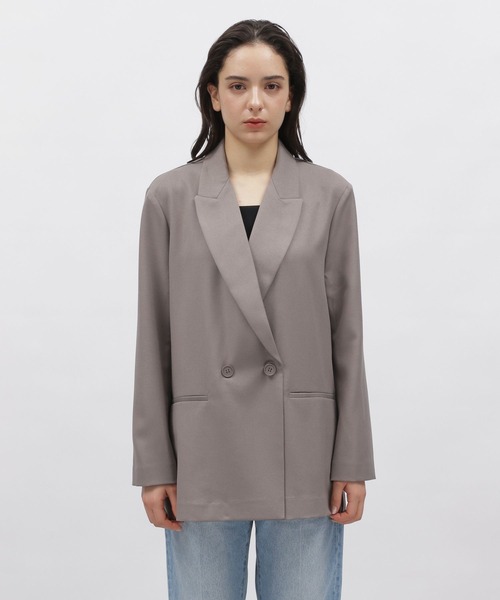 「LAKOLE」 テーラードジャケット MEDIUM ブラック レディース_画像5