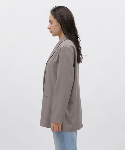 「LAKOLE」 テーラードジャケット MEDIUM ブラック レディース_画像6