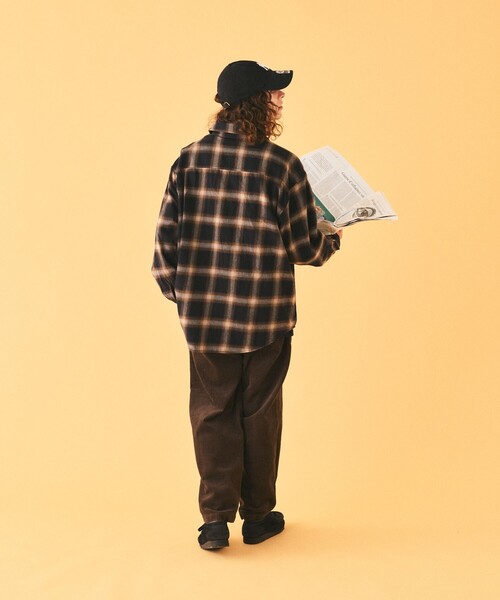 「TOWNCRAFT」 コーデュロイパンツ LARGE ブラウン メンズ_画像4