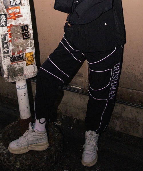 IRISHMAN（アイリッシュマン） パンツ 「AERO」Nylon Wide Pants / 強