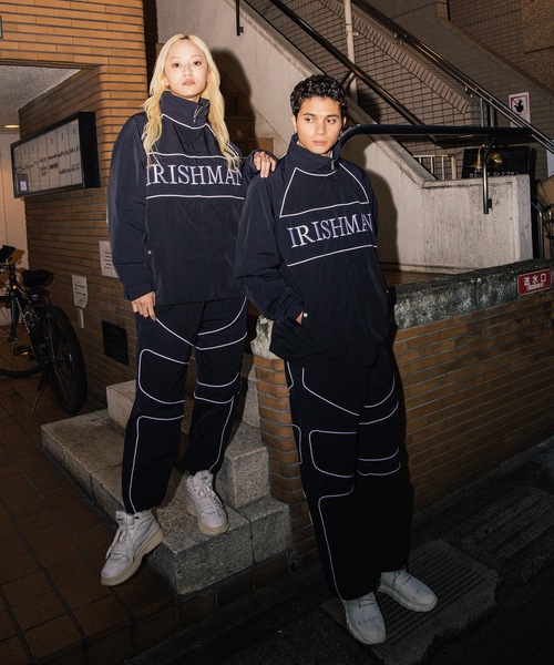 IRISHMAN（アイリッシュマン） パンツ 「AERO」Nylon Wide Pants / 強
