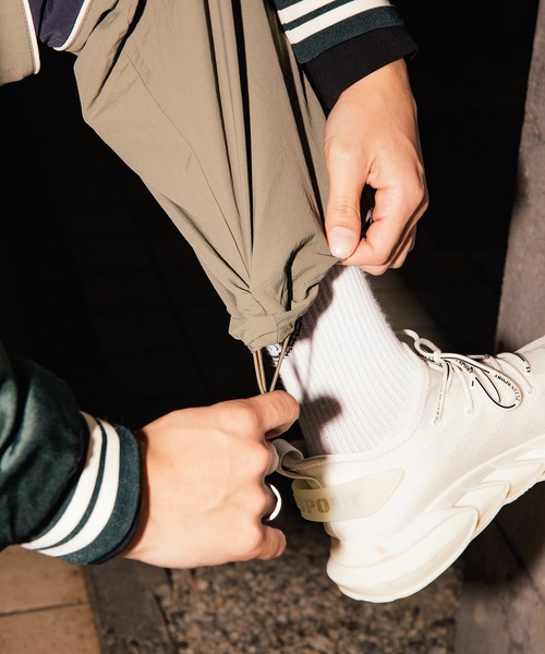 IRISHMAN（アイリッシュマン） パンツ 「AERO」Nylon Wide Pants / 強
