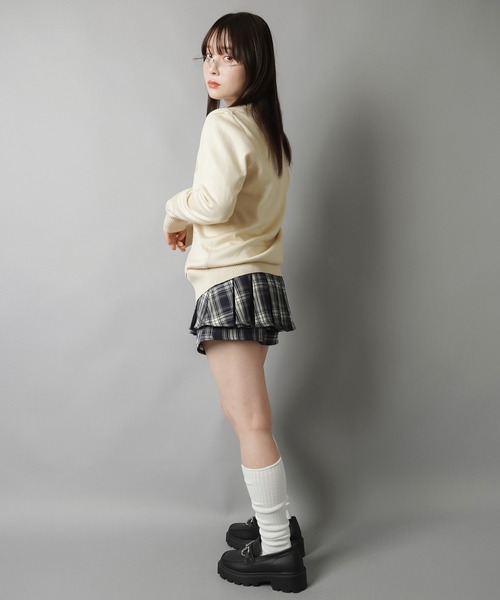 SPINNS（スピンズ） カーディガン オーバーサイズニットカーディガン